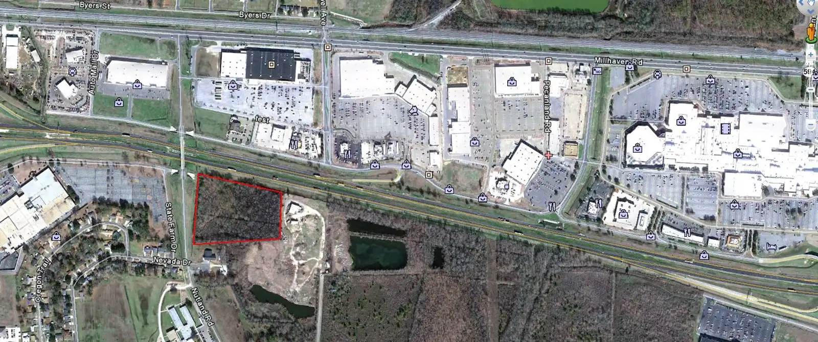 Pecanland Mall Land