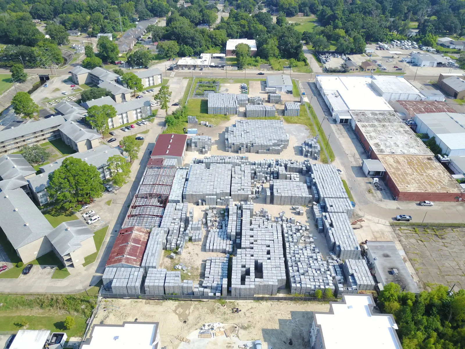 4 Acre - M1 Zoned Laydown Yard with Warehouse Bldg image 5