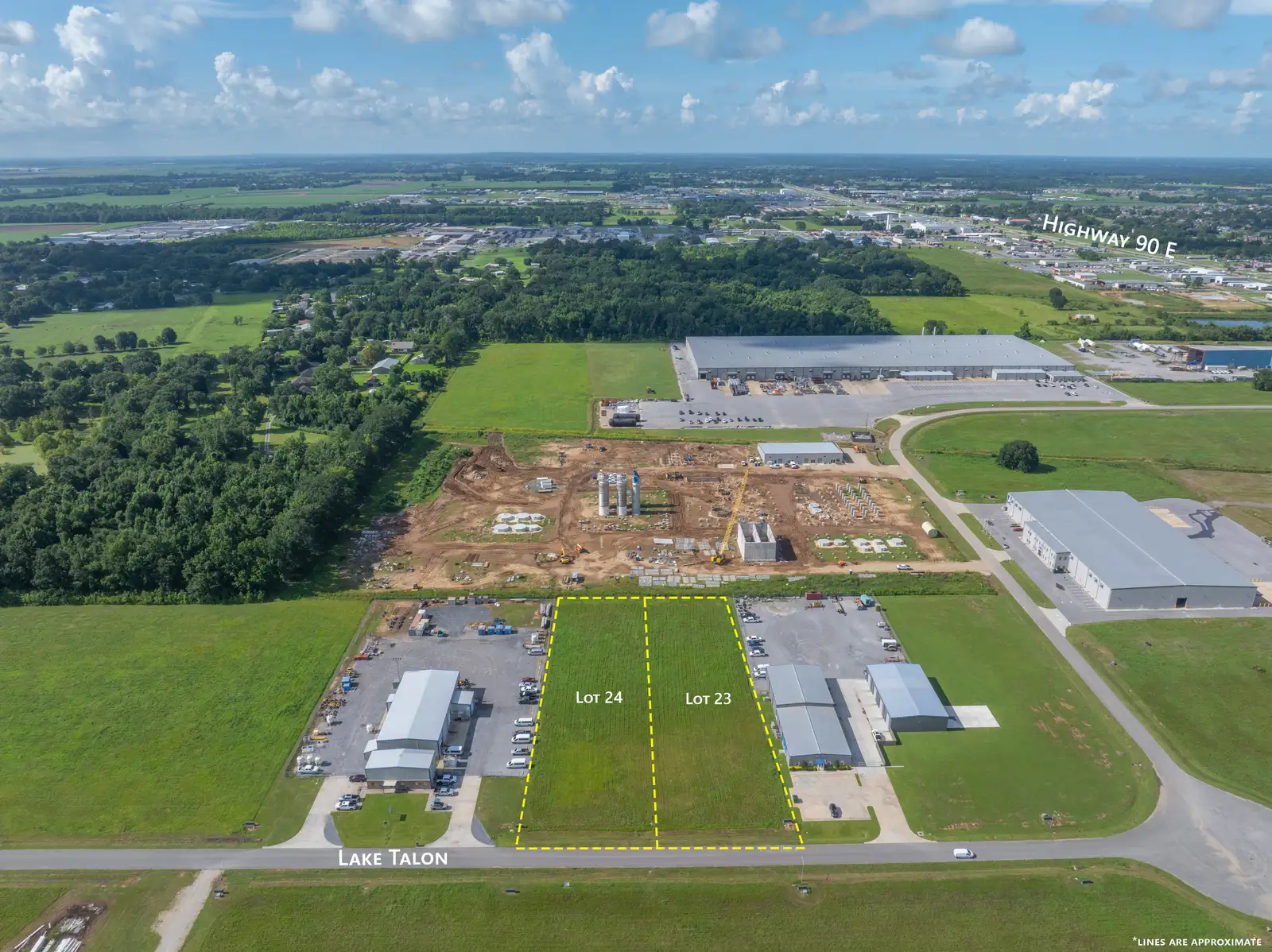 Spanish Trail Industrial Park 2.61 Acres Space X ready build to suit