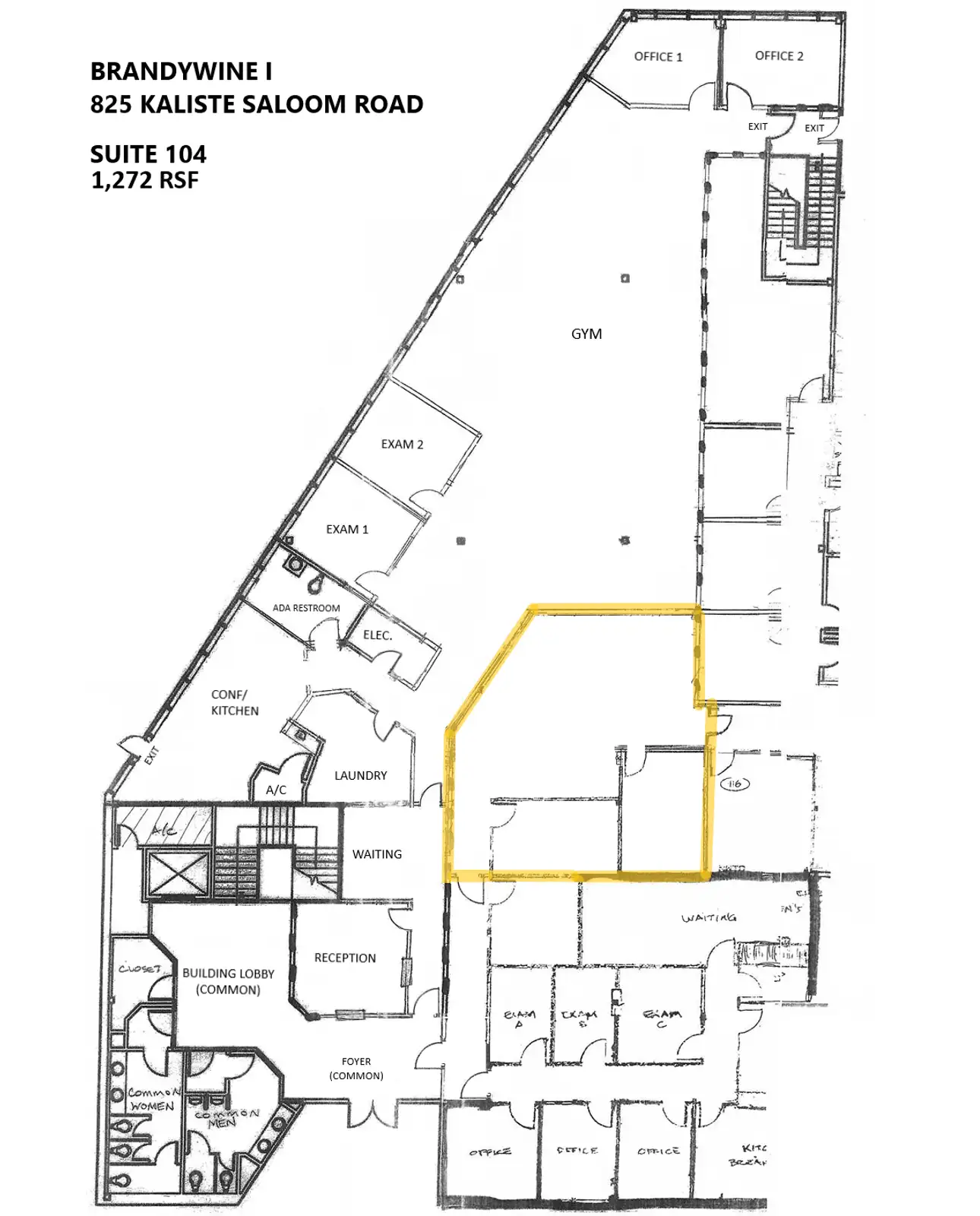 Suite 104 - Brandywine I Suites