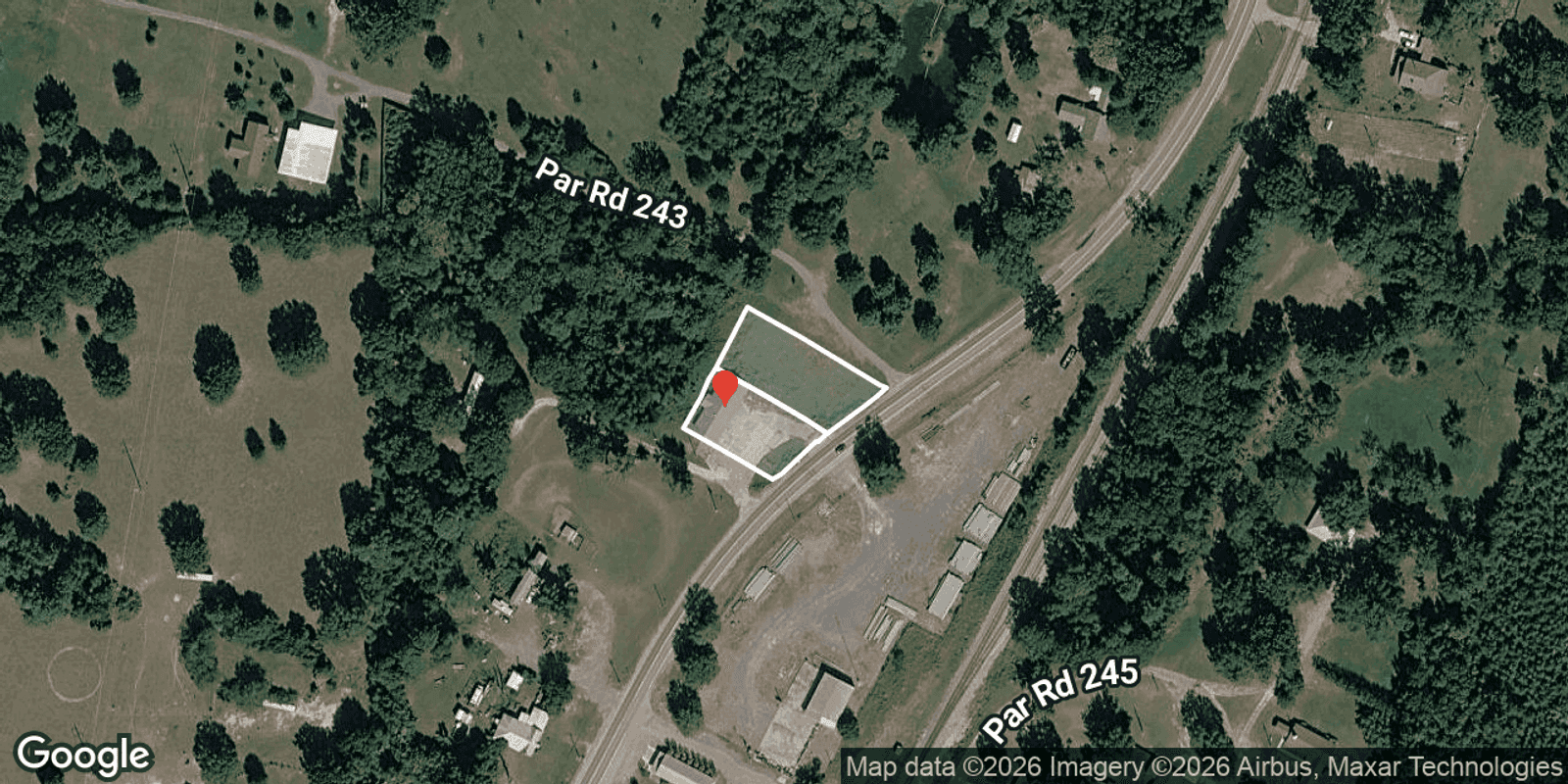 Parcel and location map preview