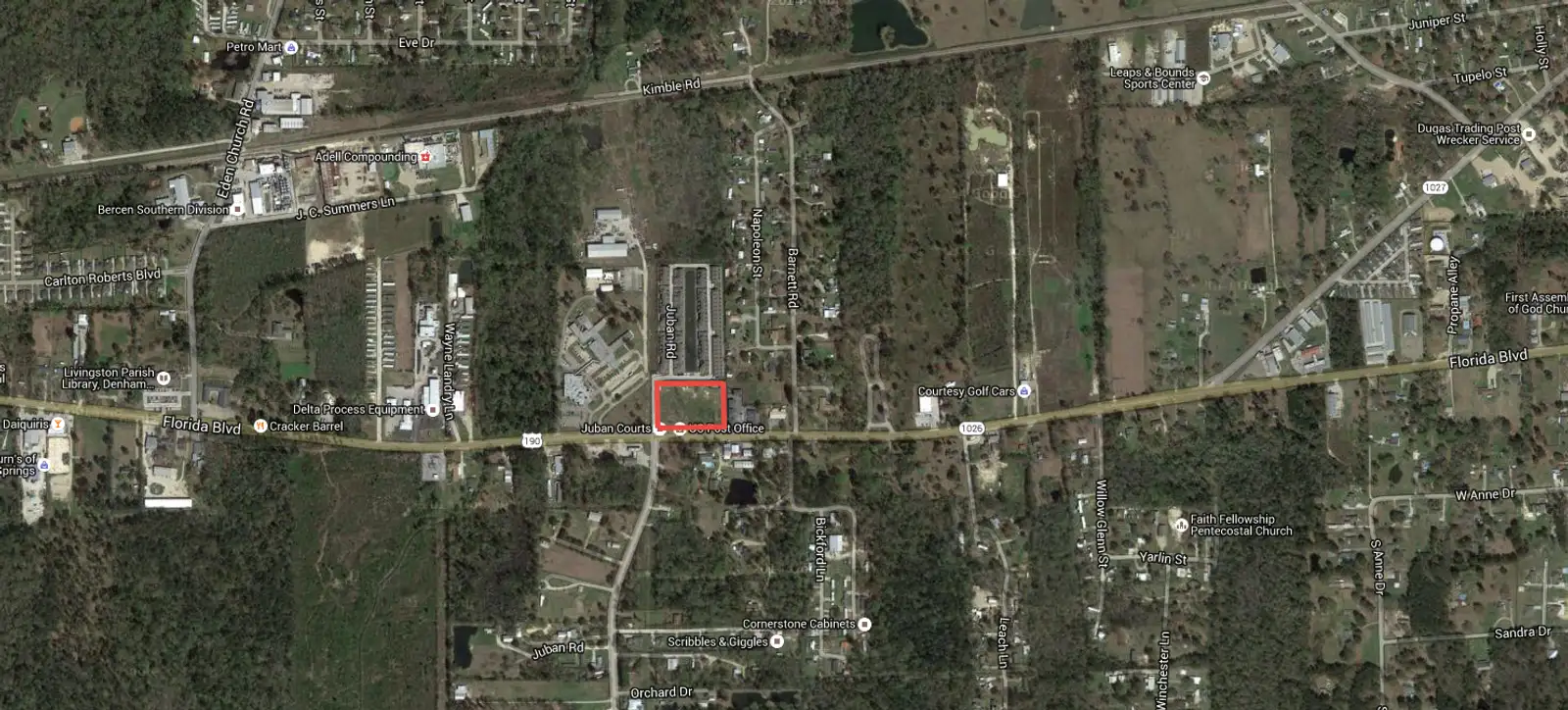 Corner Lot on Florida at Juban image 2