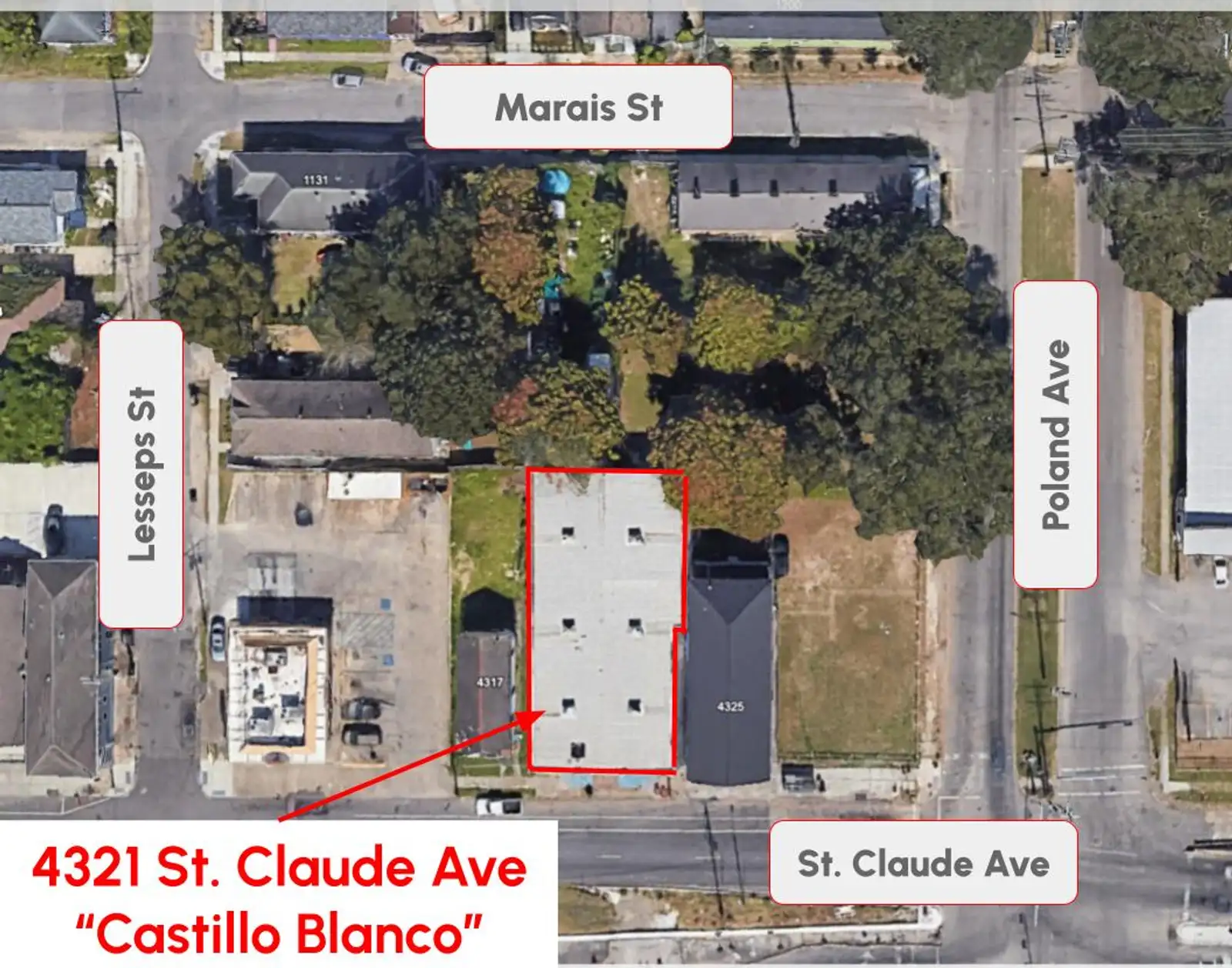 4321 St Claude Ave
