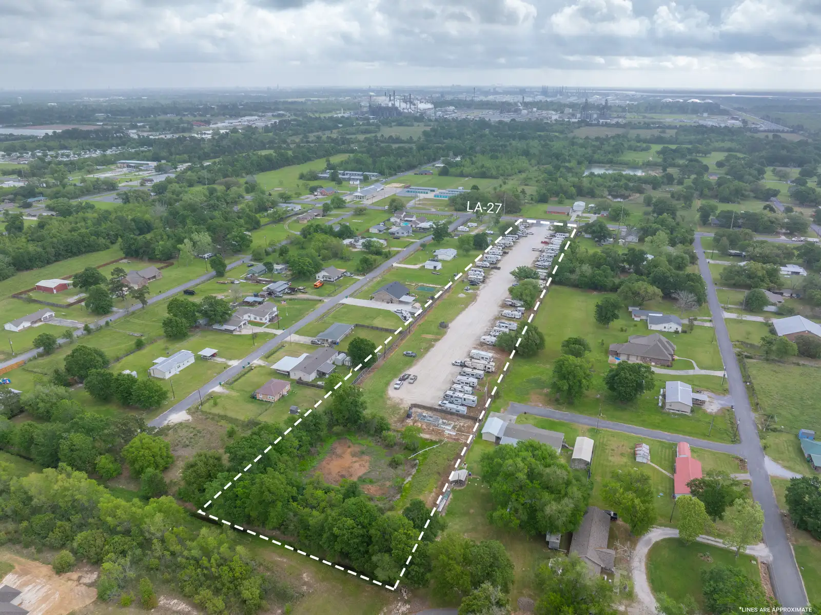 RV Park for Sale in Sulphur near Chemical and LNG Plants