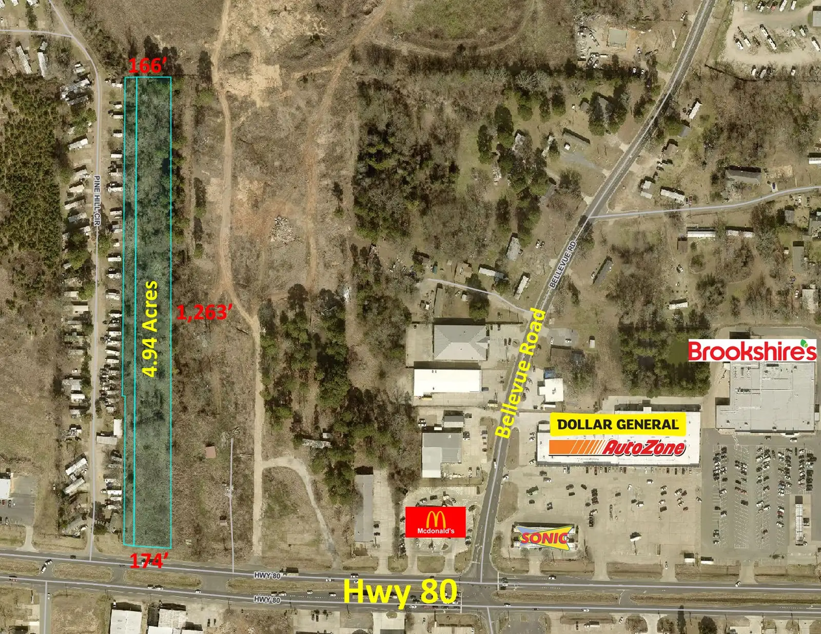4.94 Acres Hwy 80