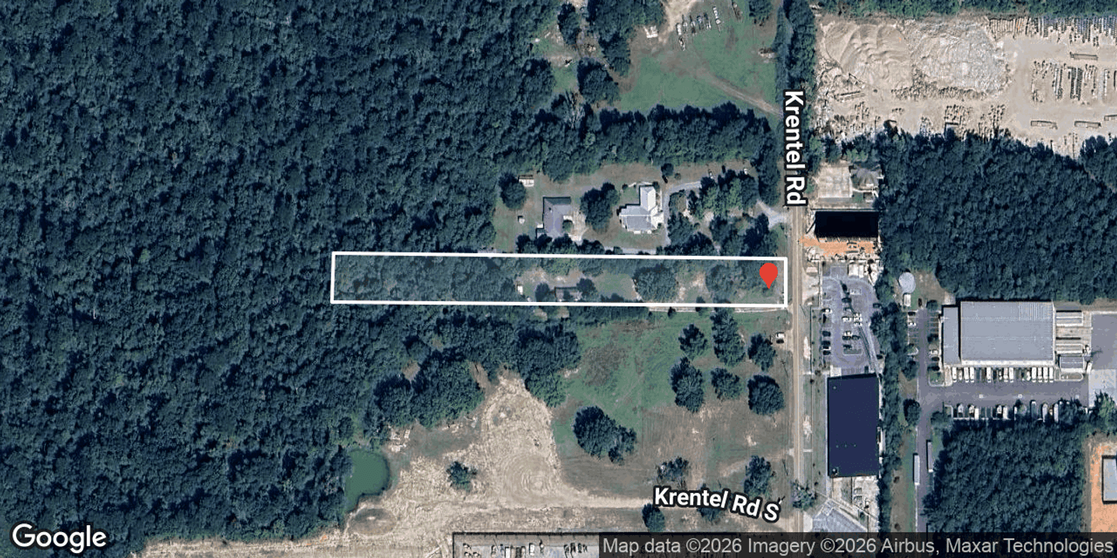 Parcel and location map preview