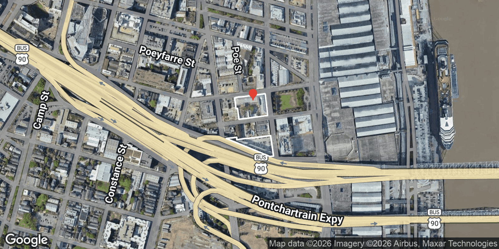 Parcel and location map preview