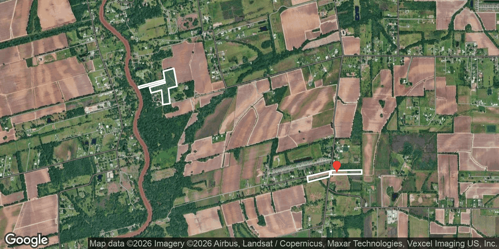Parcel and location map preview