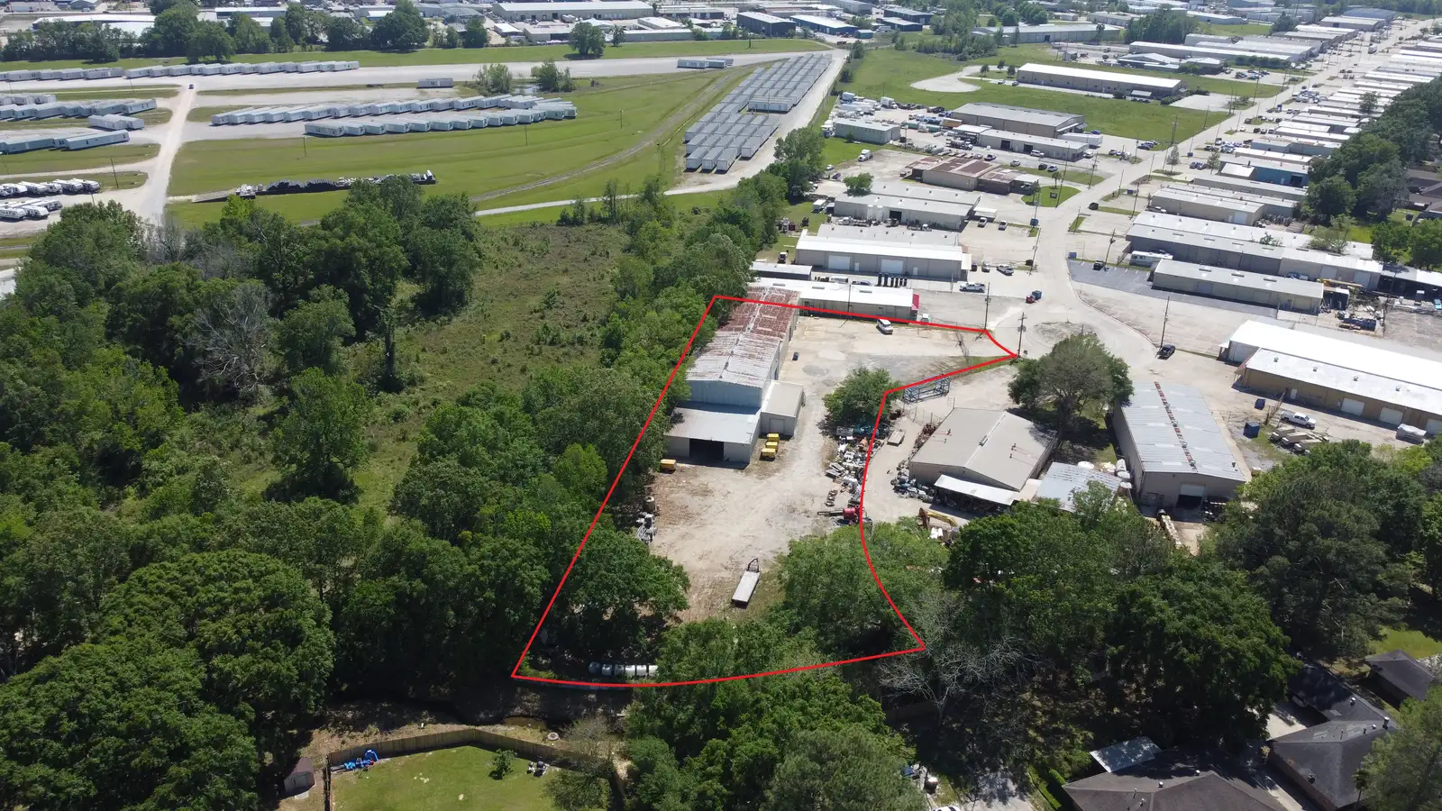 Crane Served 12,000 SF Facility with Laydown Yard image 4