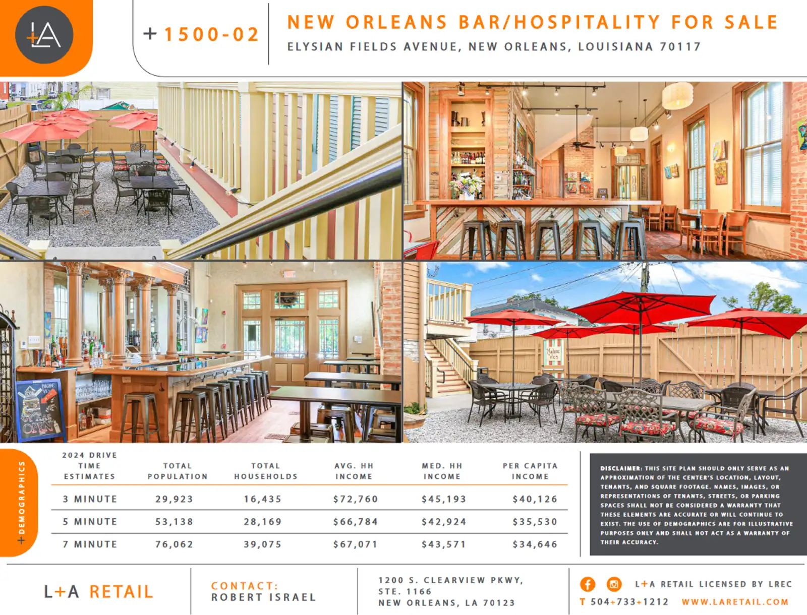 New Orleans Bar/ Event space