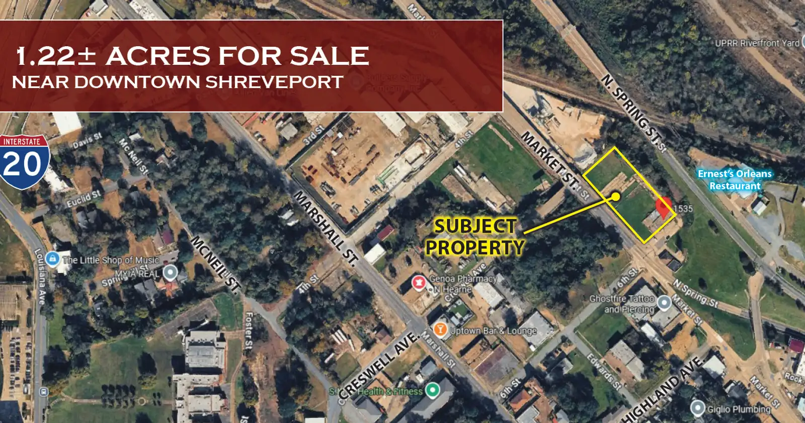 1.22 Acres For Sale