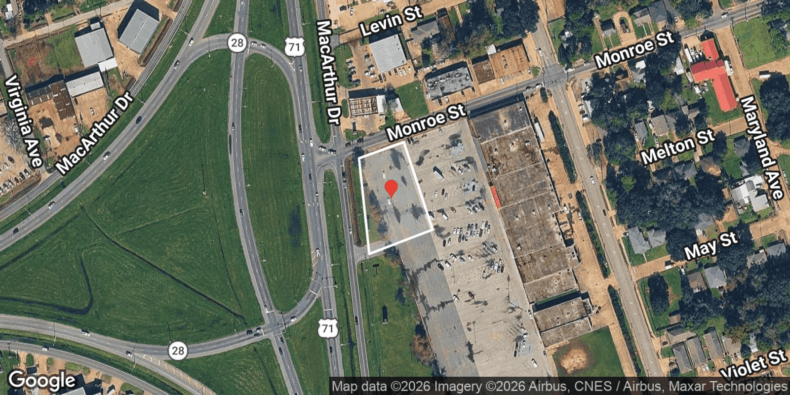 Parcel and location map preview