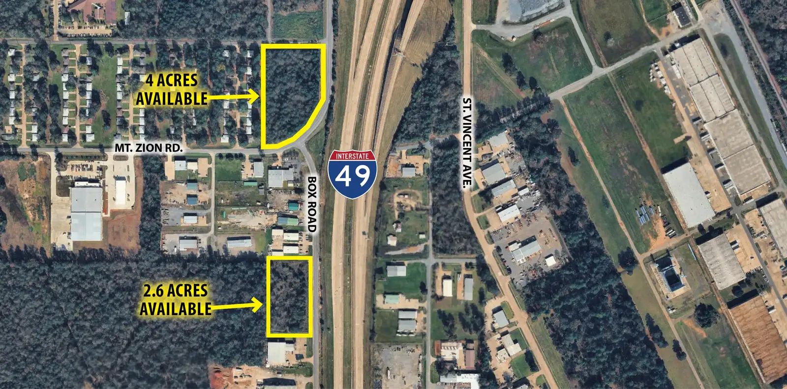 Box Rd., 8570 and 8000 block