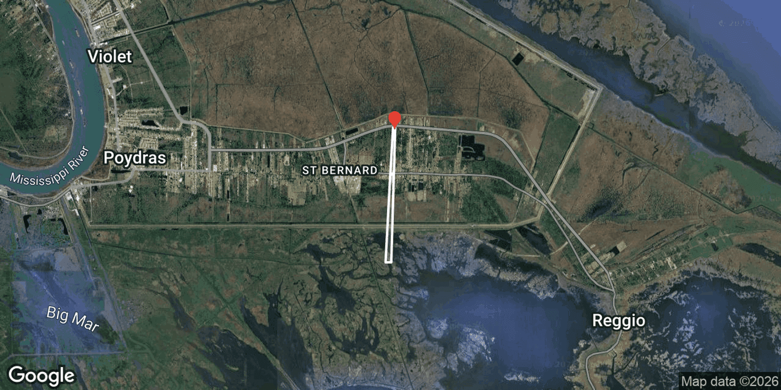 Parcel and location map preview