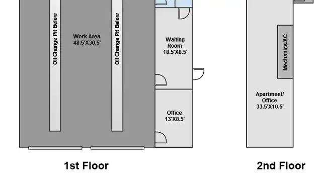 Oil Change Shop with Pit thumbnail 3