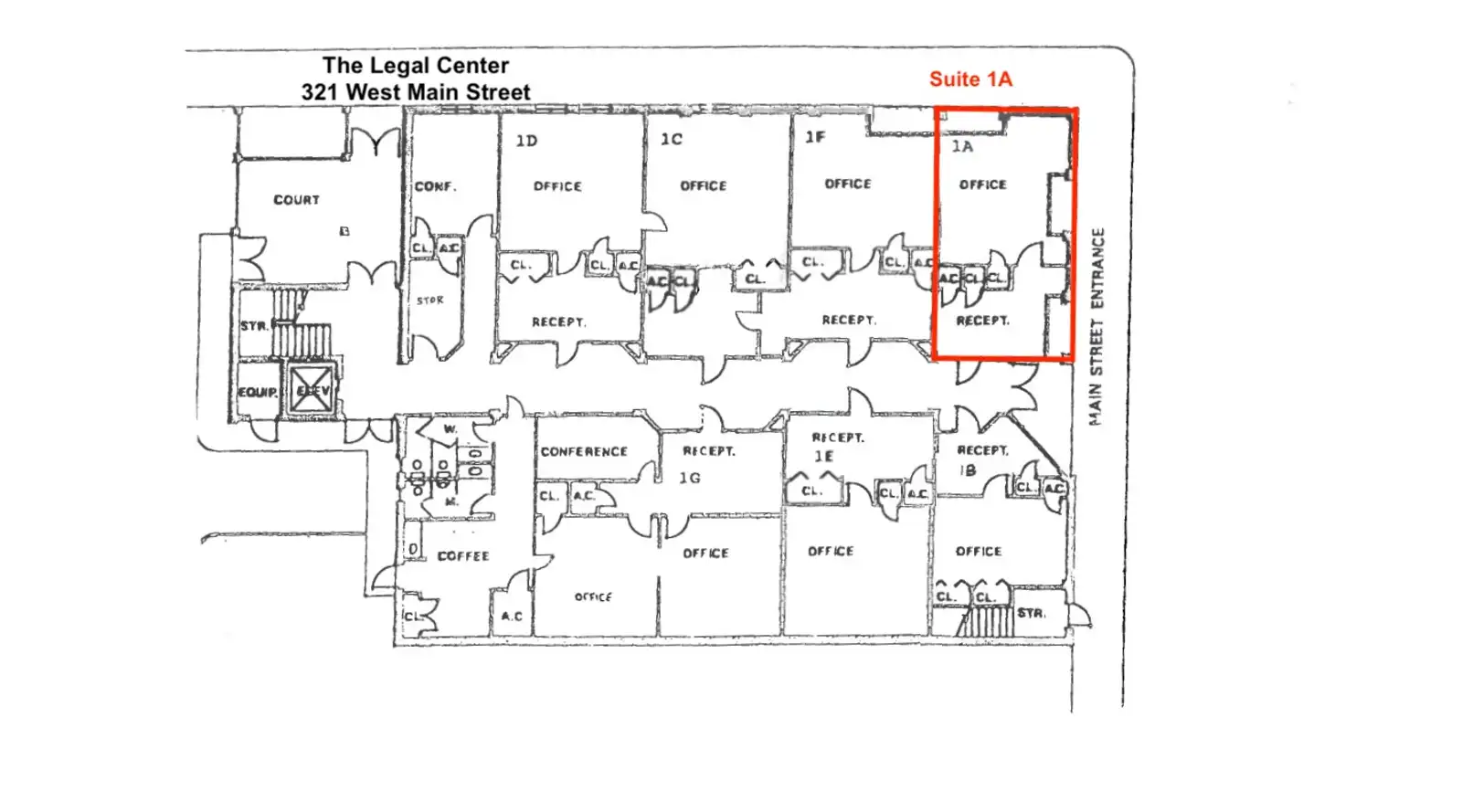 Suite 1A - Downtown Office Spaces