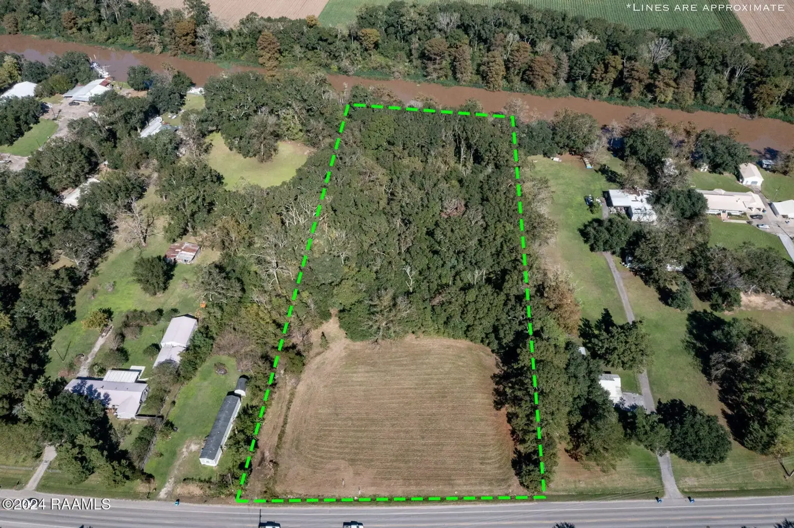 5 acres bayou side