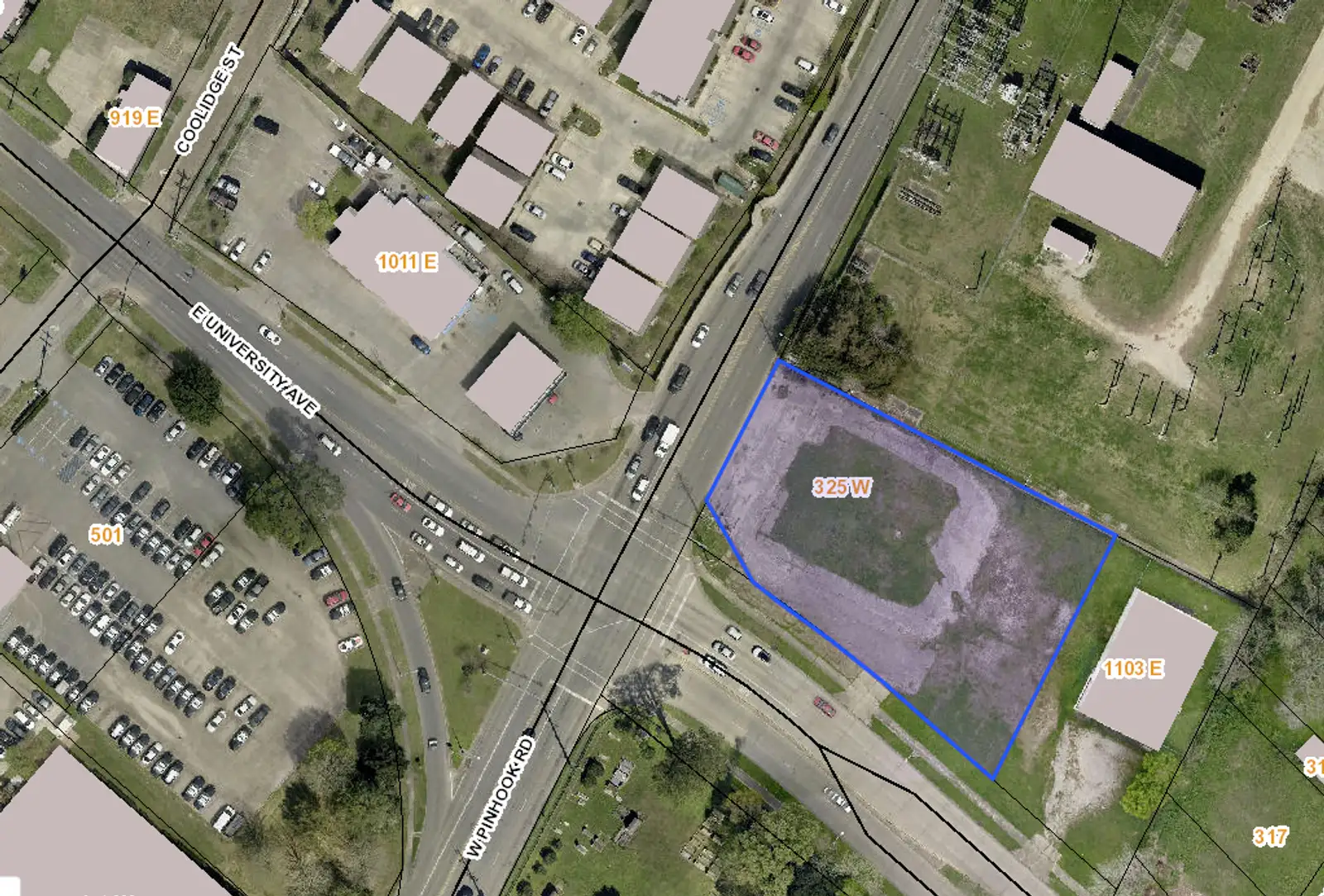 Pinhook Rd. & Univeristy Ave.