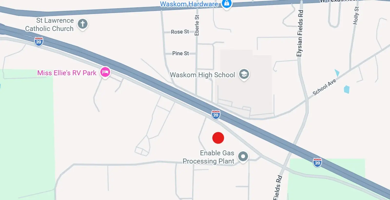3 Acres for Lease in Waskom with I-20 FRONTAGE image 3