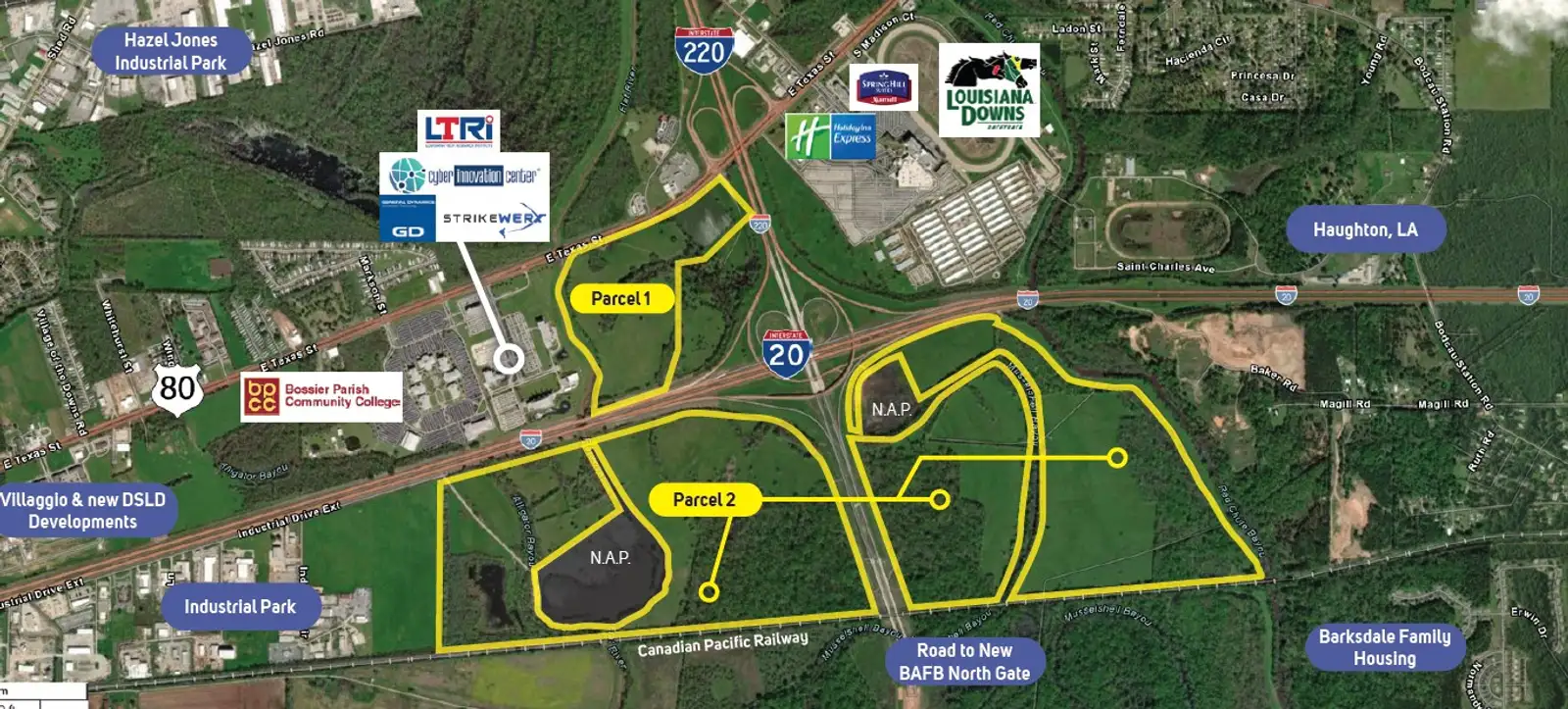 711± ACRES LAND FOR SALE IN BOSSIER CITY