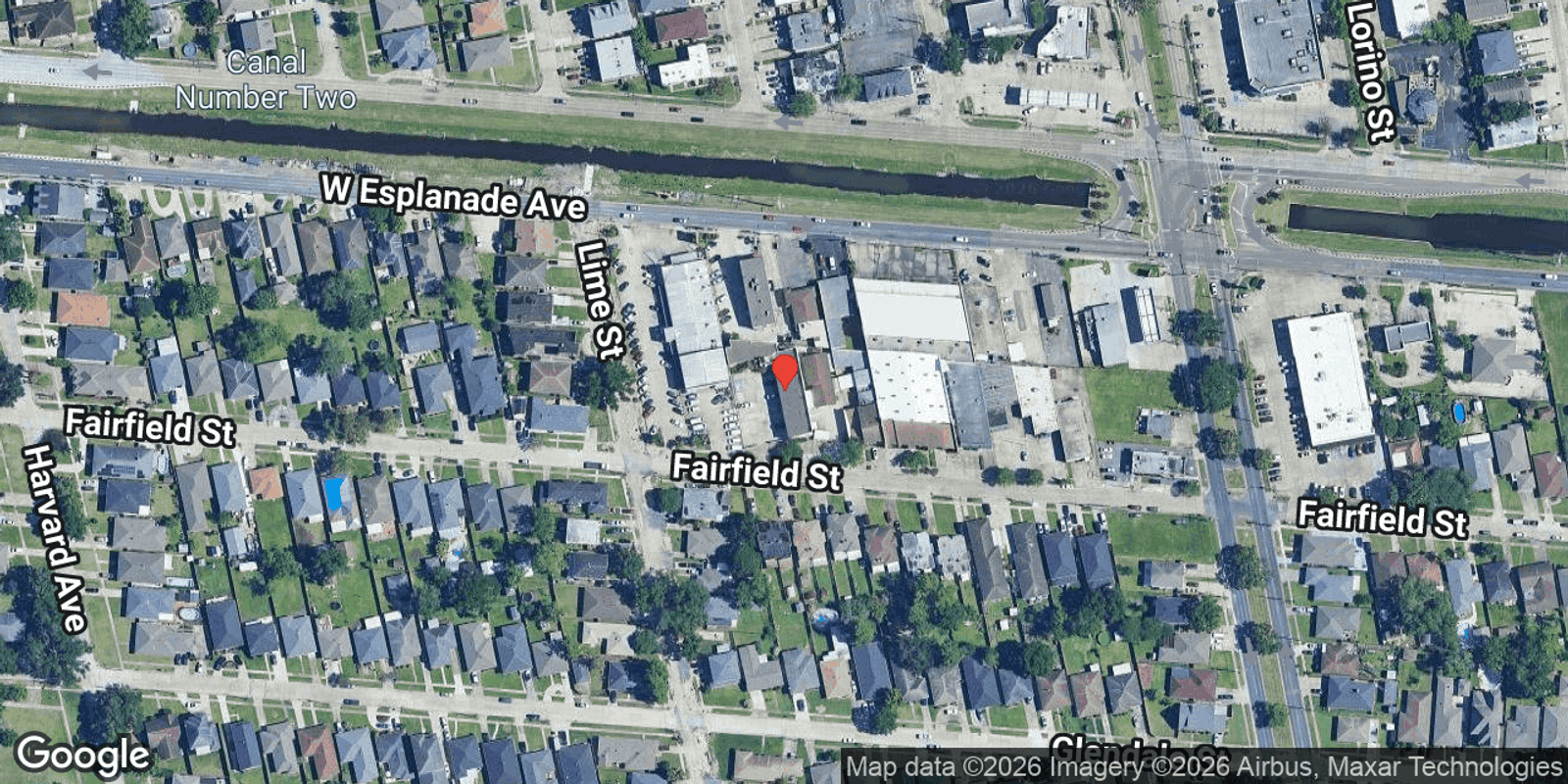 Parcel and location map preview