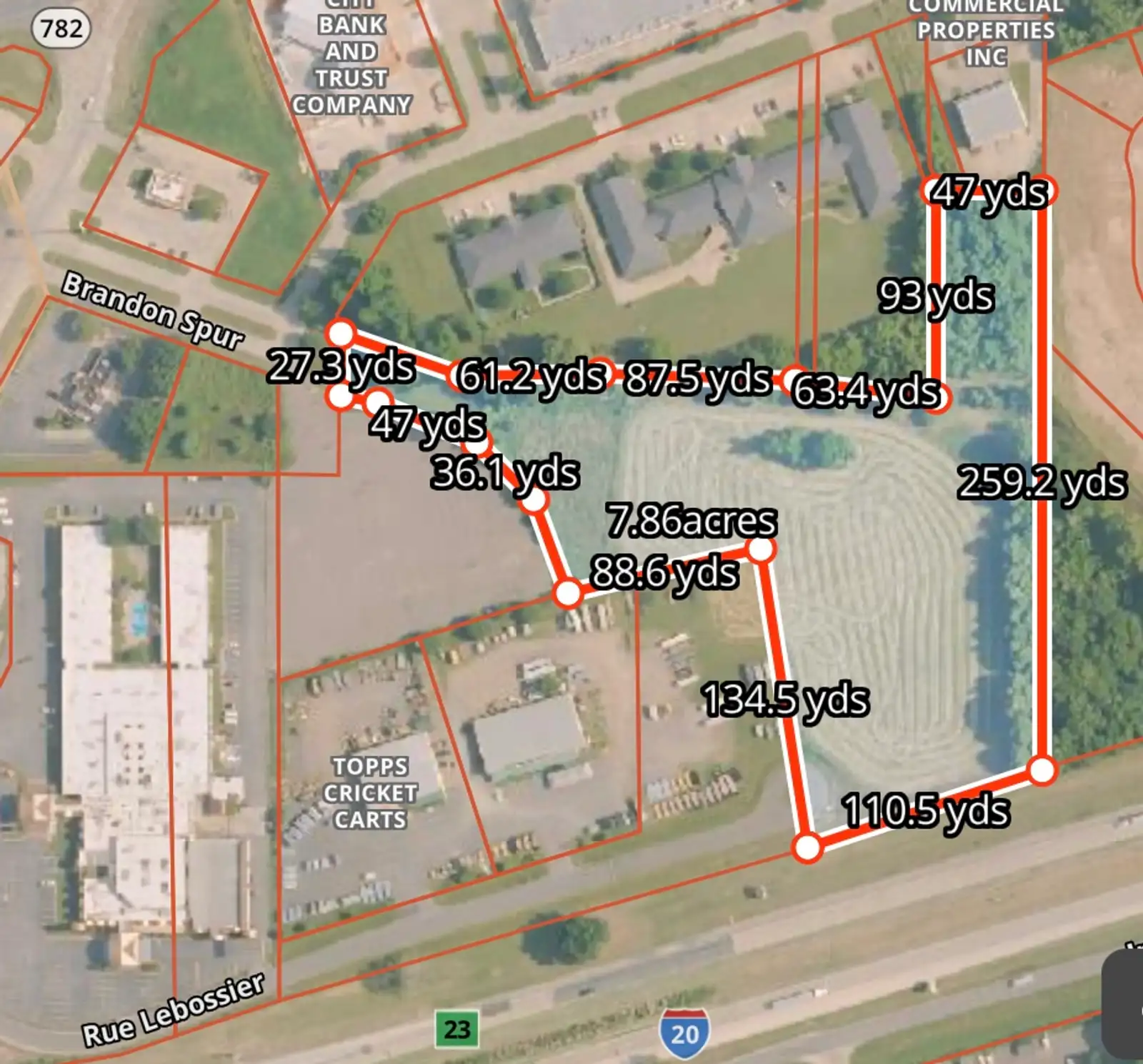 7.818 Acres on Interstate 20