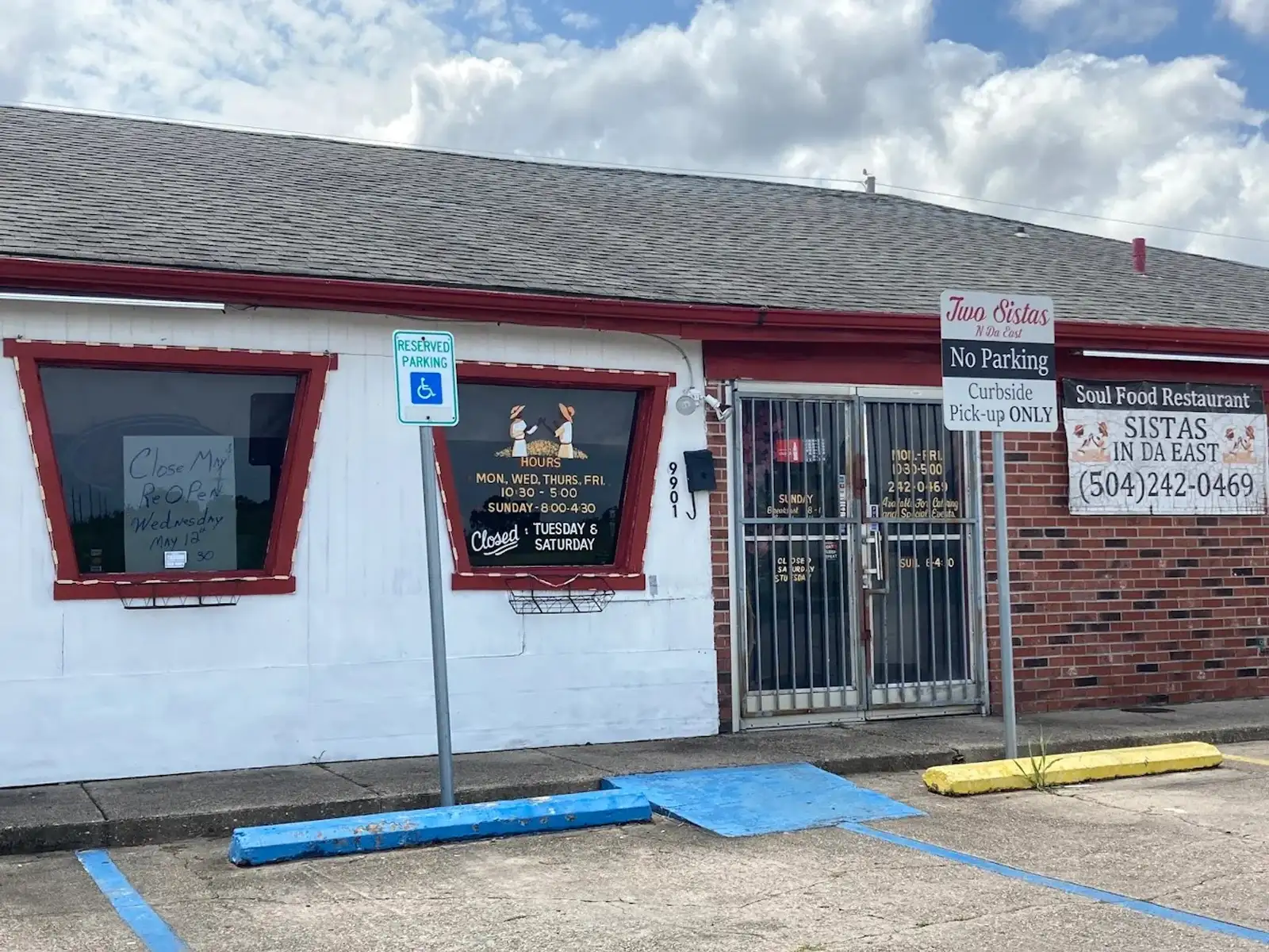 9901 Chef Menteur Hwy (Formerly Two Sista's In Da East Restaurant) FOR SALE