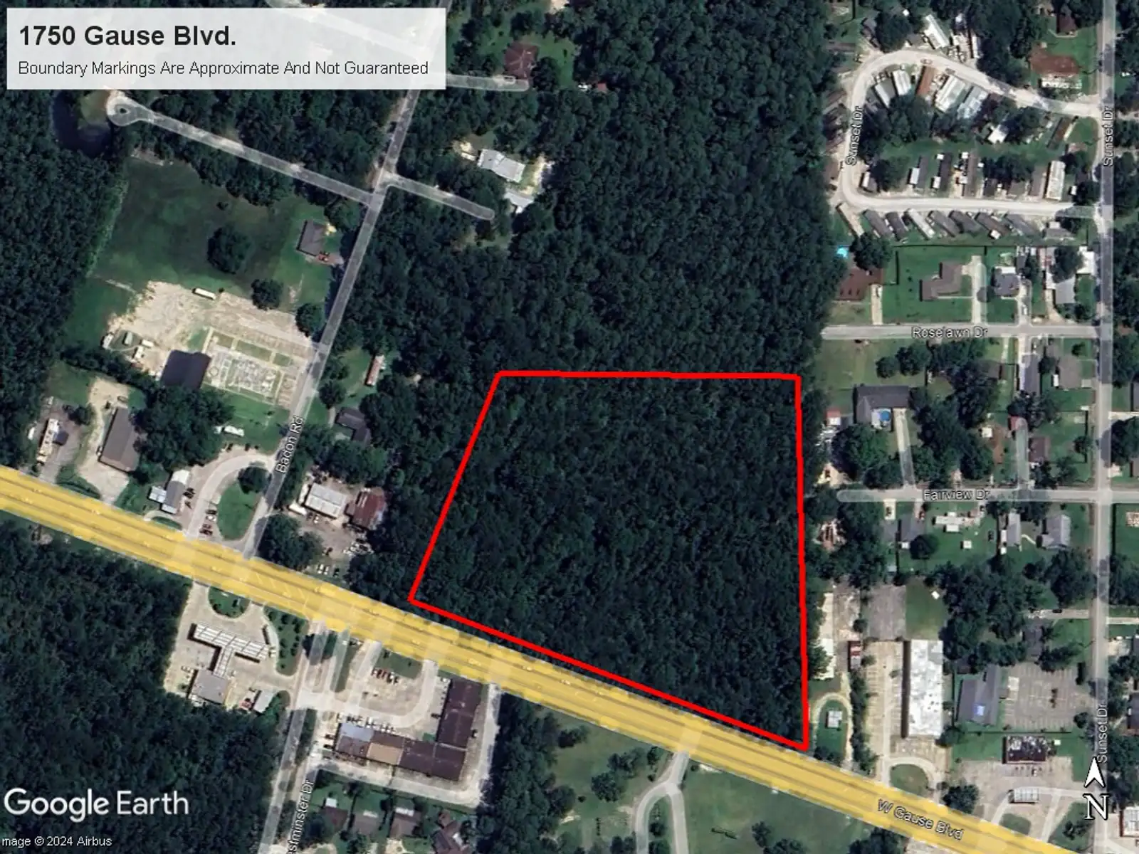7.23 Acres Fronting Gause Blvd.