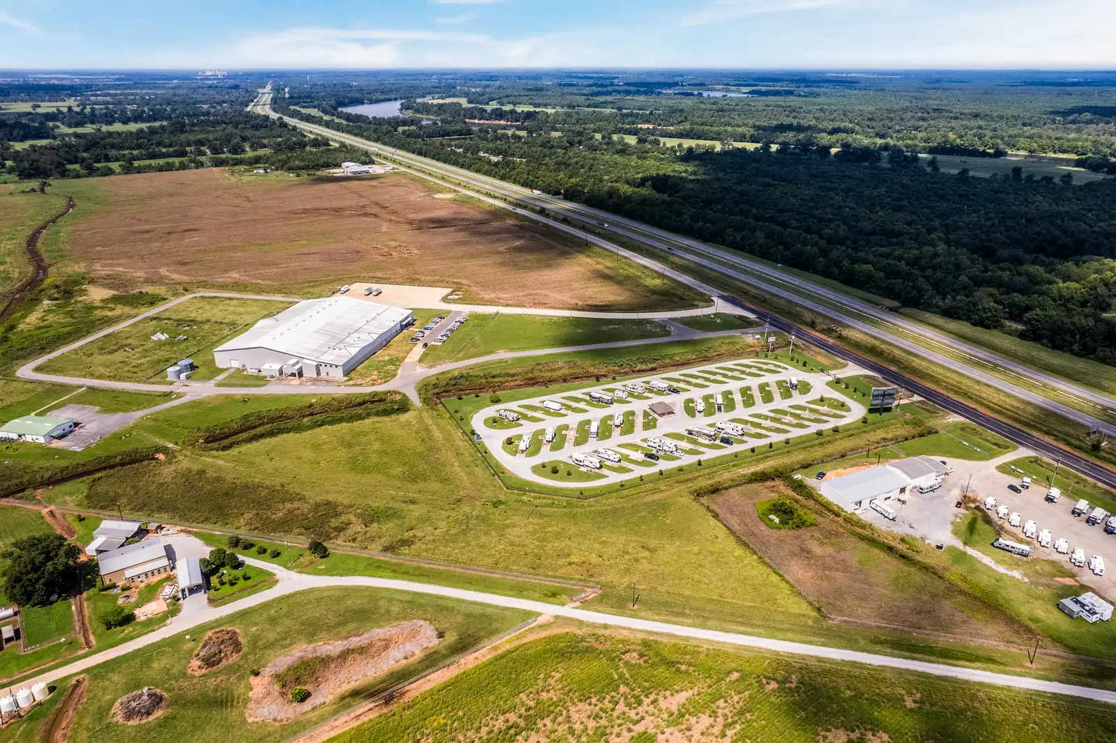 Prime 10-acre industrial tract on Hwy 1 in Boyce, LA image 4