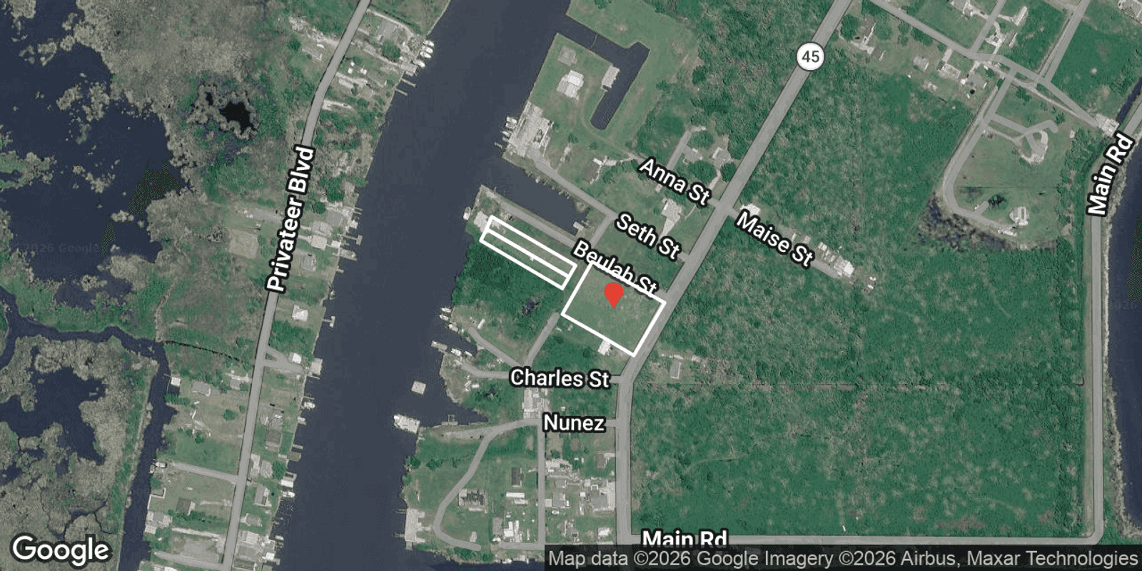 Parcel and location map preview