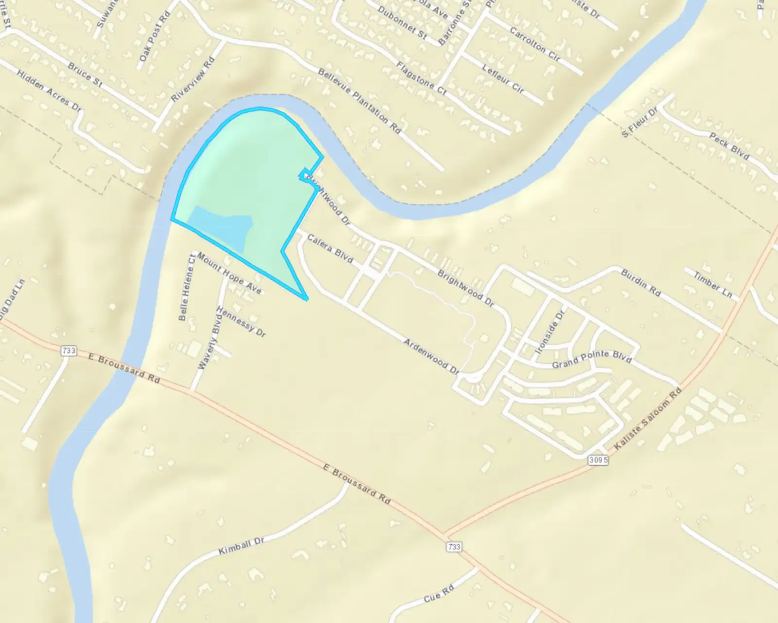26 acres - Prime River Frontage
