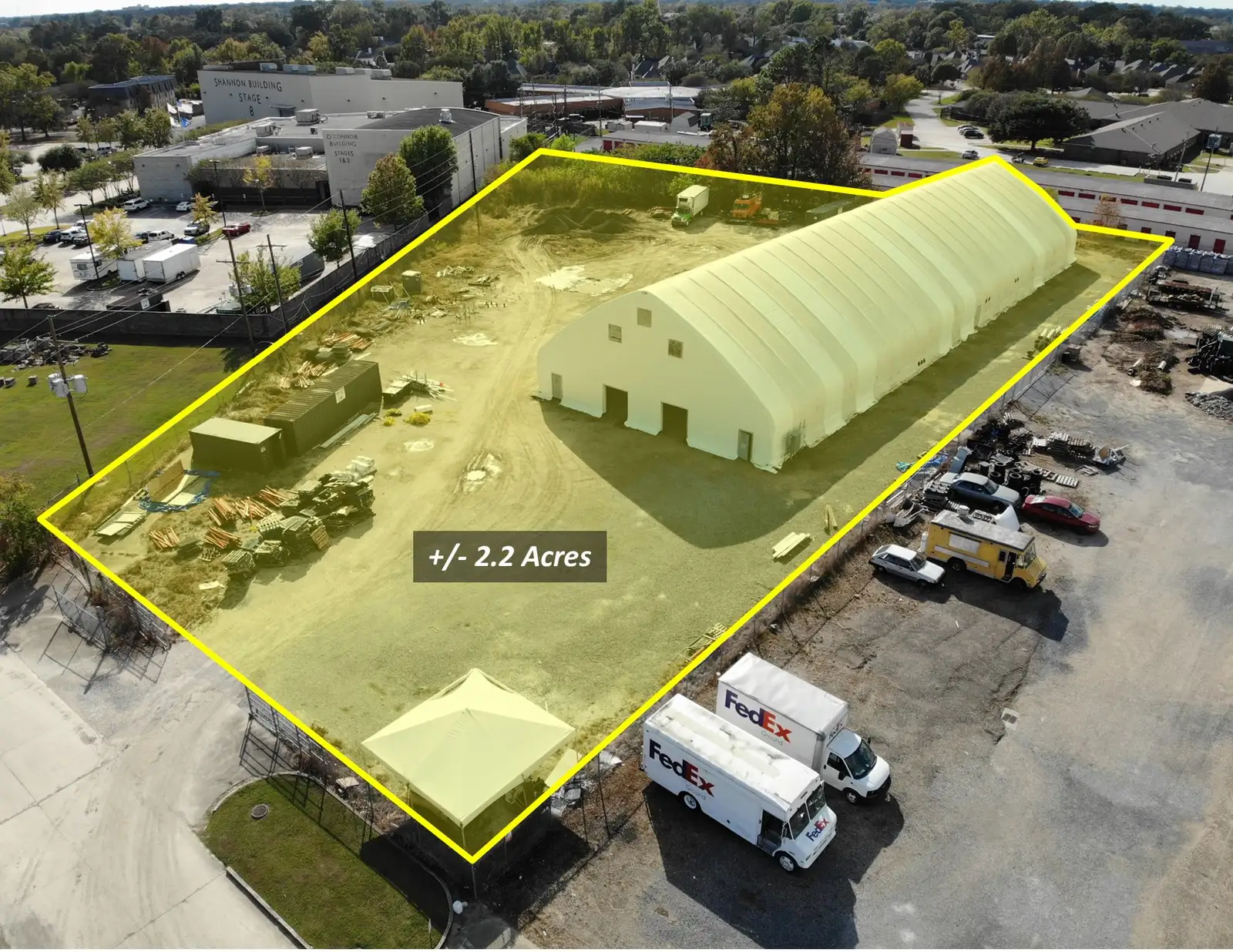 17k SF Storage + Laydown Yard image 1