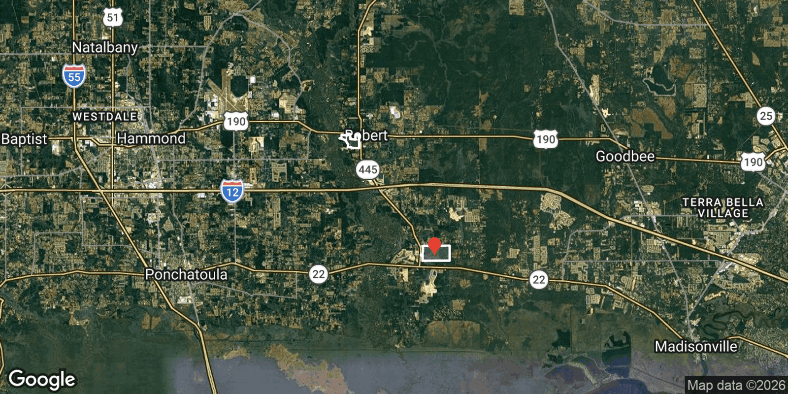 Parcel and location map preview