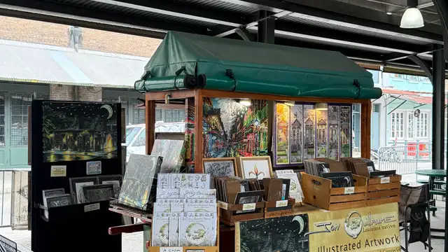 Farmers Market Cart in the French Market thumbnail 3