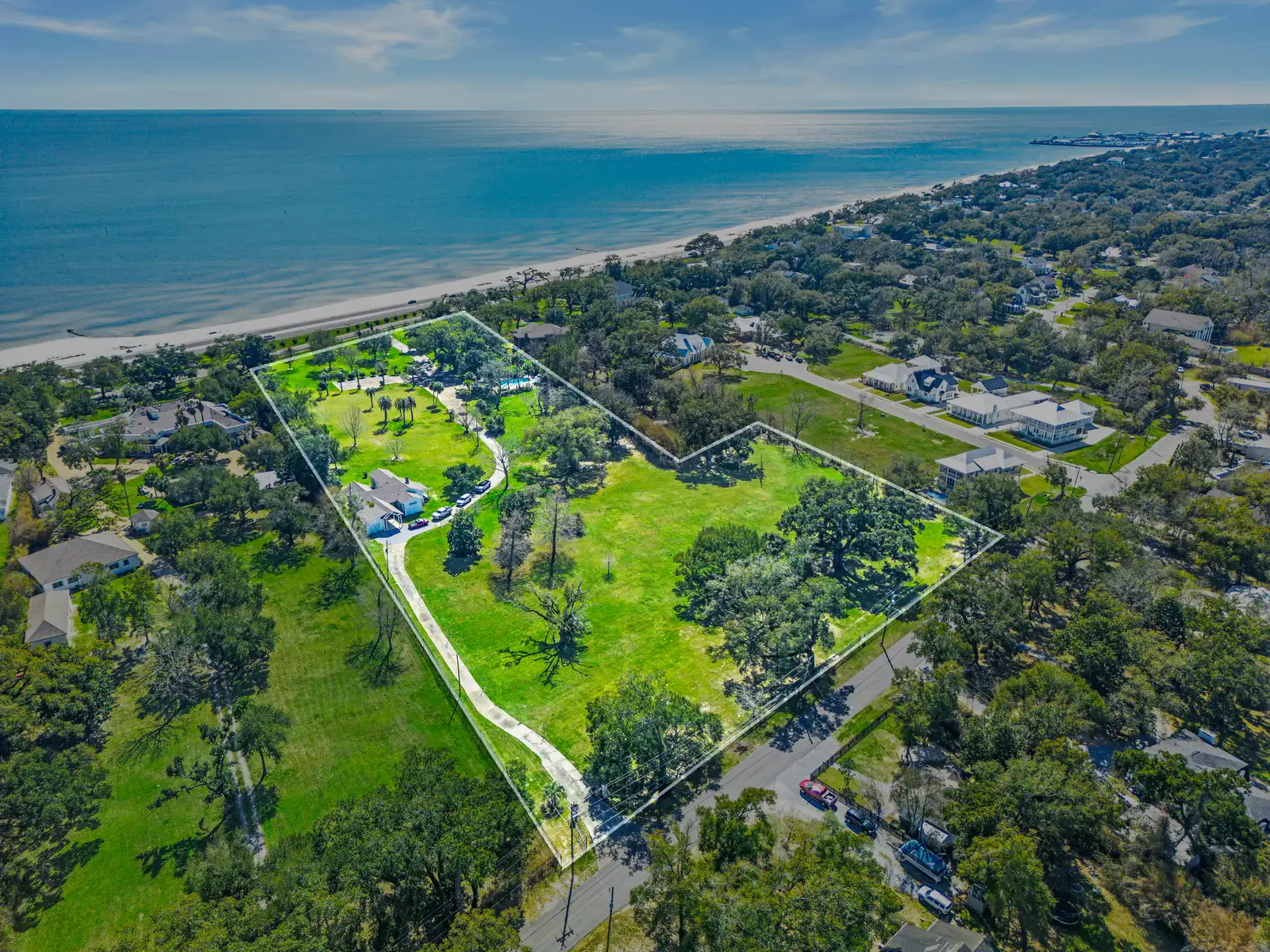 Exceptional Acreage Overlooking the Gulf