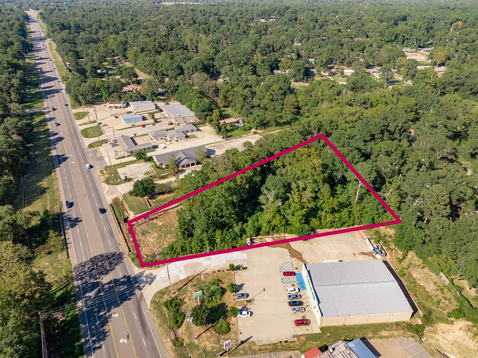 N S'port 2.3 acre Parcel between Dr Office & Dollar Store on Hwy 1
