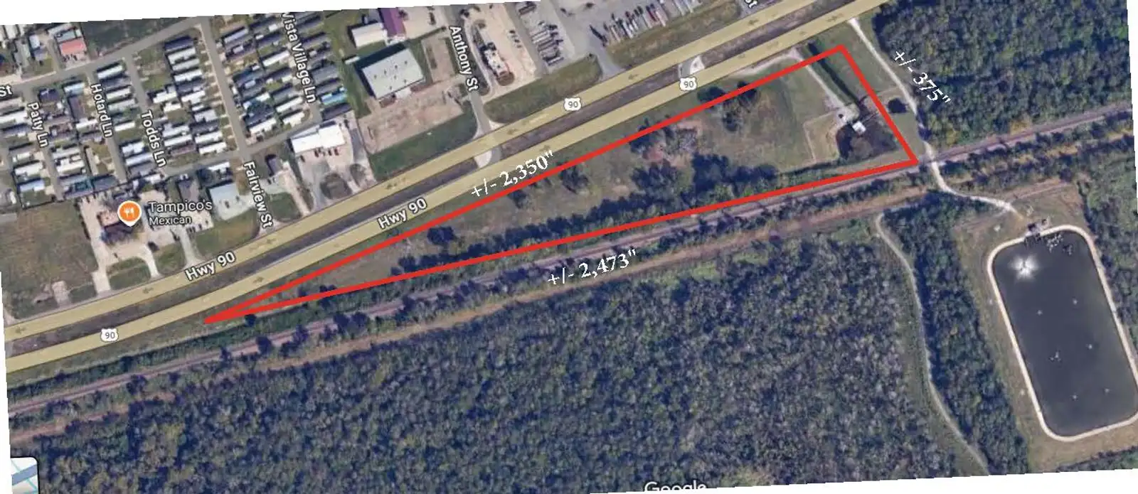 6.5 Acres of Raw Land in Bayou Vista