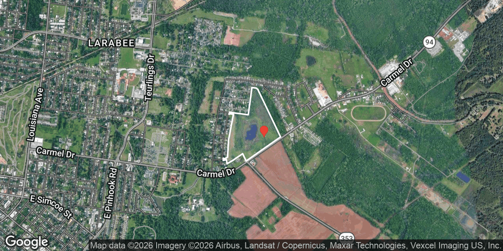 Parcel and location map preview