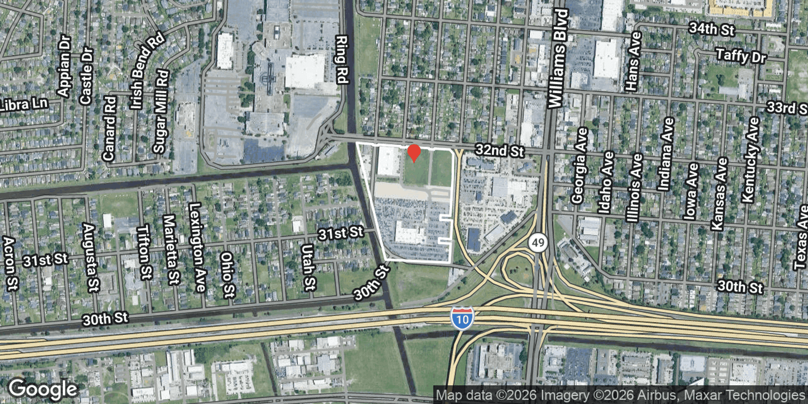 Parcel and location map preview