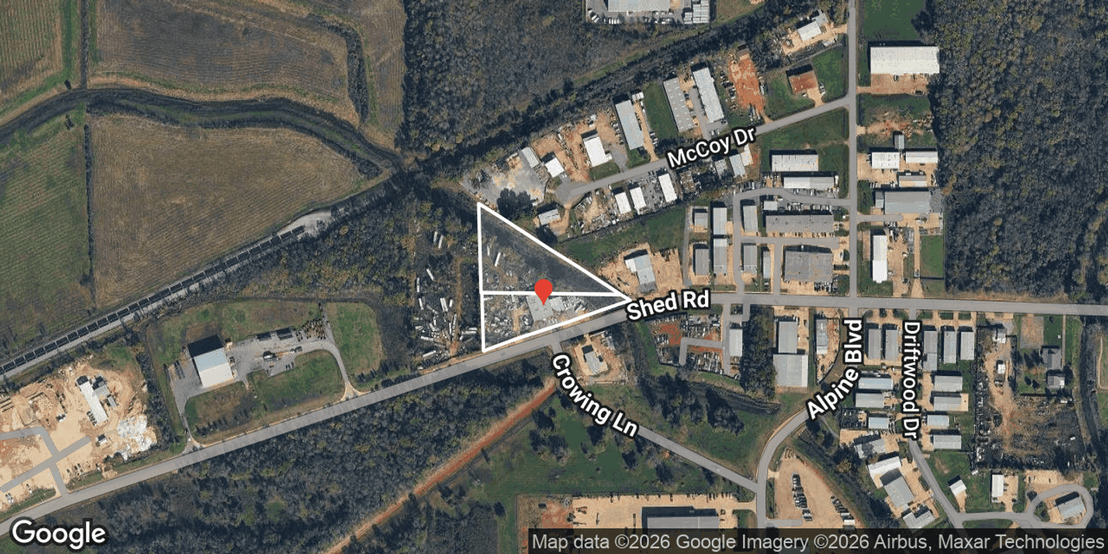 Parcel and location map preview