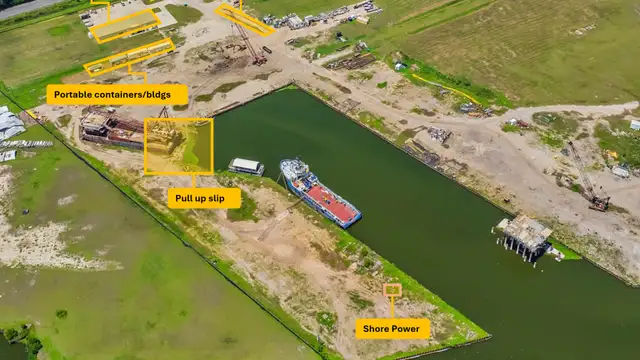 30-Acre Waterfront Industrial w/ Bulkhead thumbnail 3