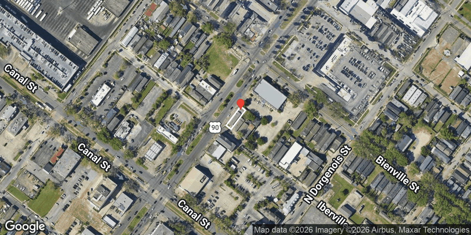Parcel and location map preview