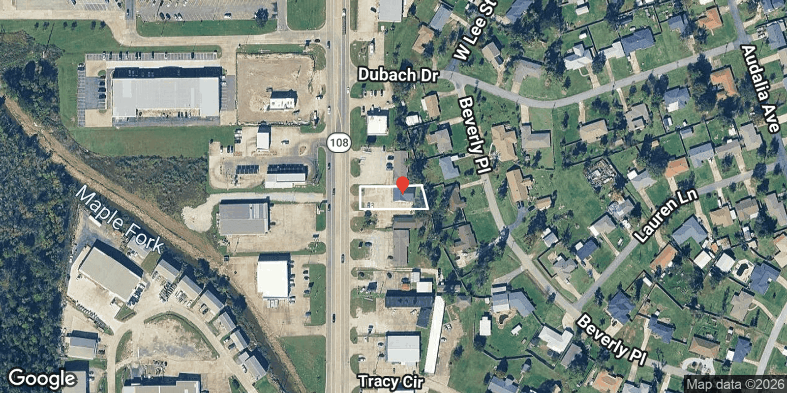 Parcel and location map preview
