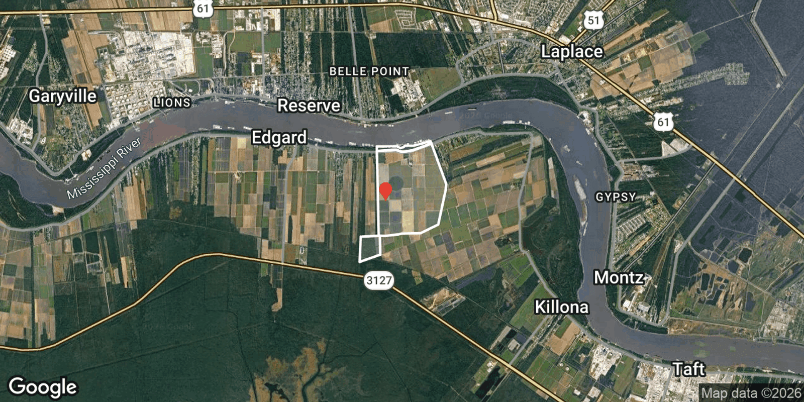 Parcel and location map preview