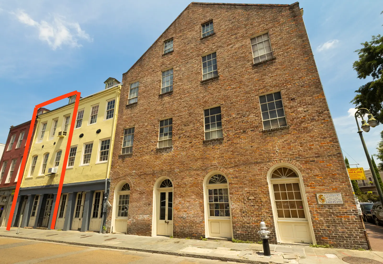 509 Conti St , French Quarter Development Opportunity, Three story property offering endless opportunity!!