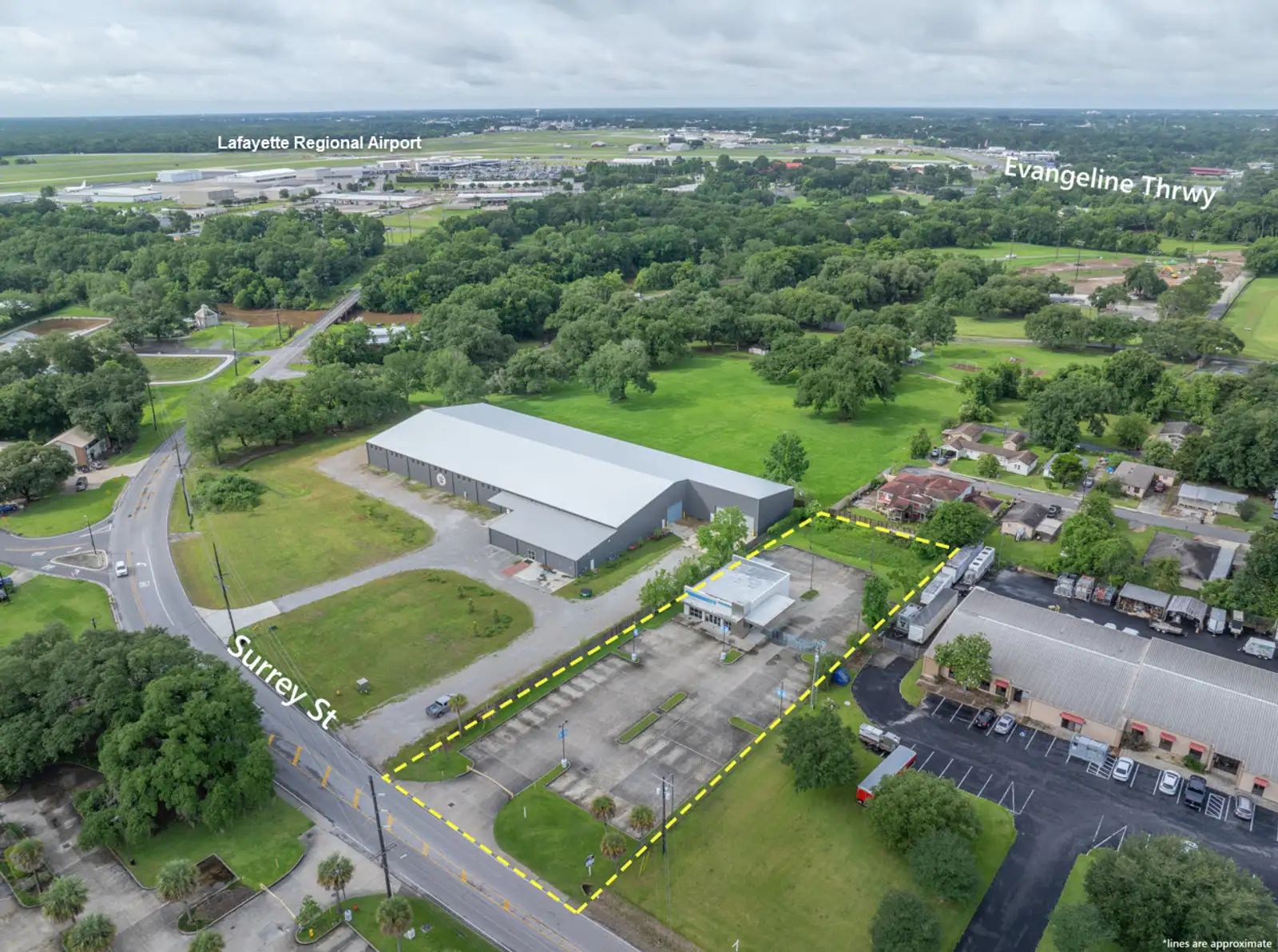 Former Dealership Repurposing Opportunity Near Airport & US Hwy 90