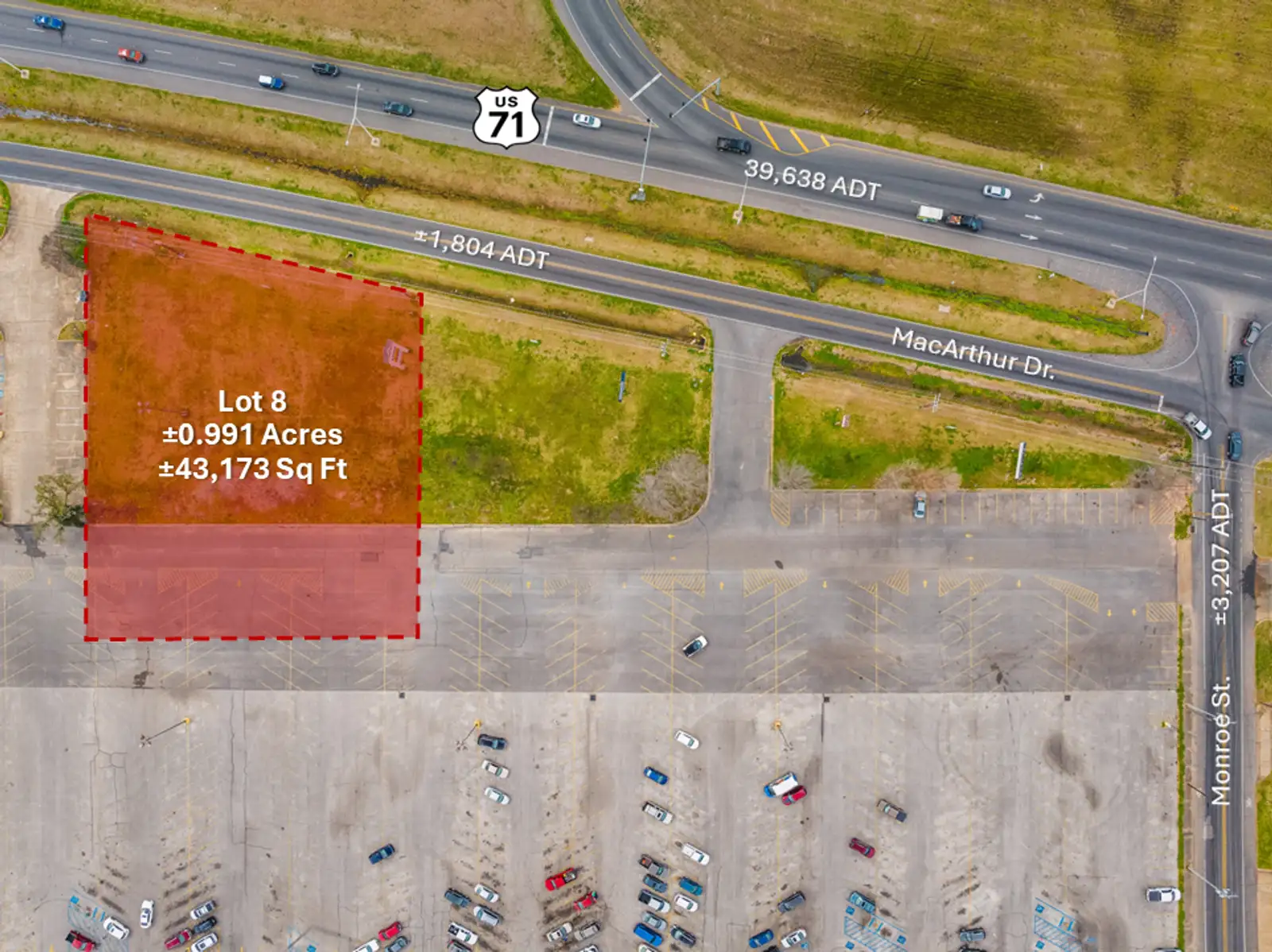 Westgate Shopping Center Lot 8 Outparcel Site