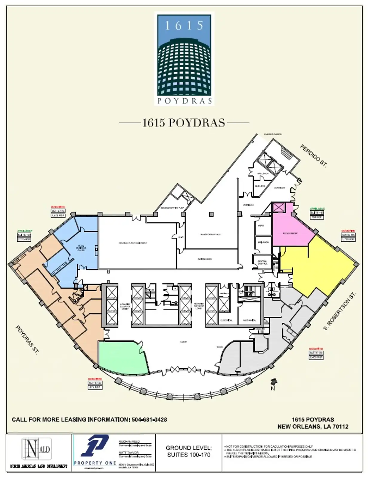 Suite 100 - 1615 Poydras Street