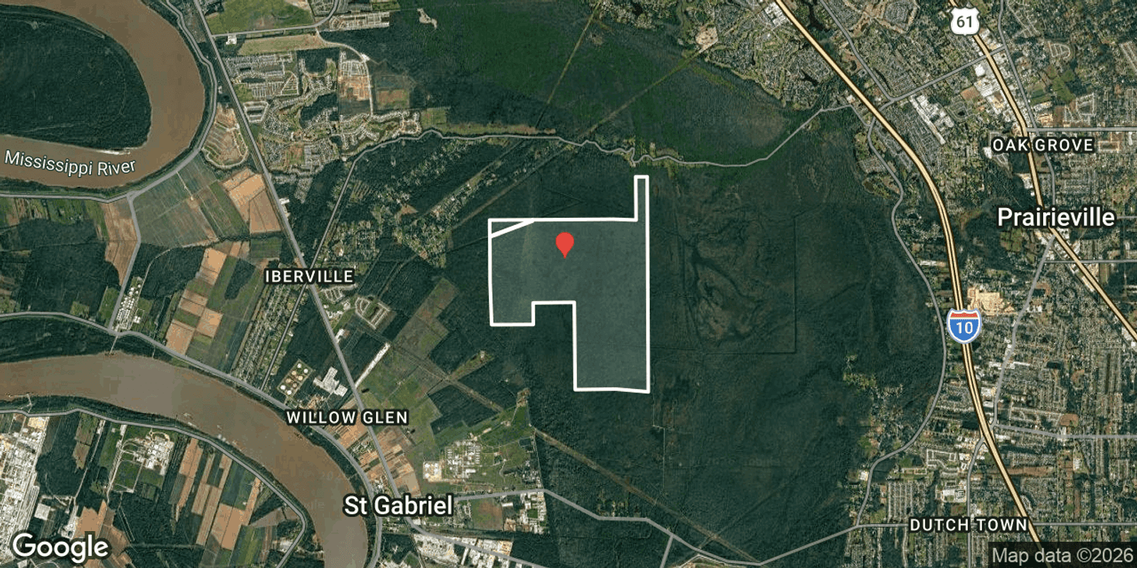 Parcel and location map preview