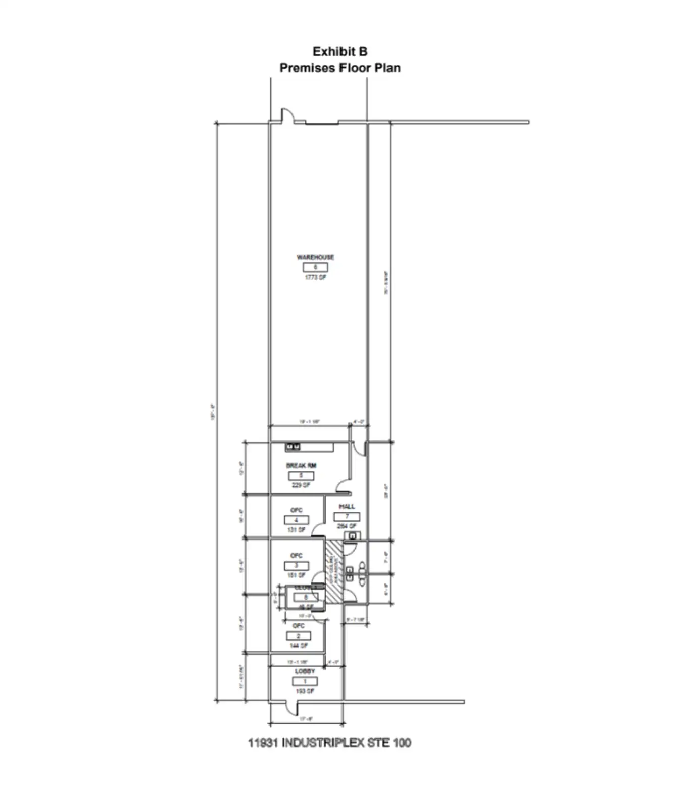 Suite 100 - 11931 Industriplex Boulevard